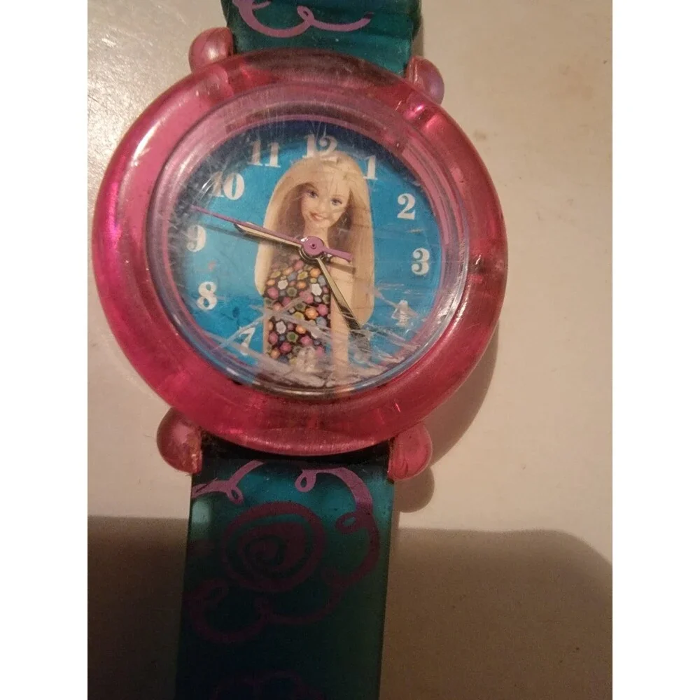 Barbie Children's Watch with Blue Band Water Resistant #129